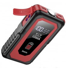 Пусковий пристрій (бустер) для автомобіля Hoco QS3 Victory 10000 mAh Black