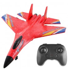 Літак на радіокеруванні SCHE HW28 SU27 Foam Red
