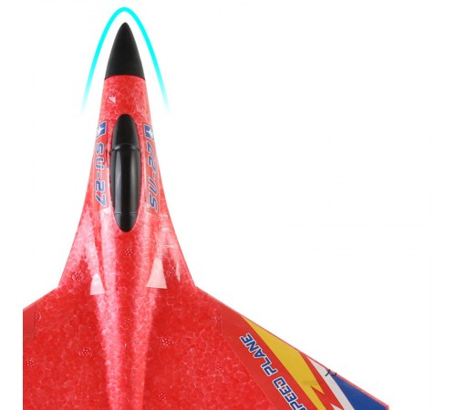 Літак на радіокеруванні SCHE HW28 SU27 Foam Red