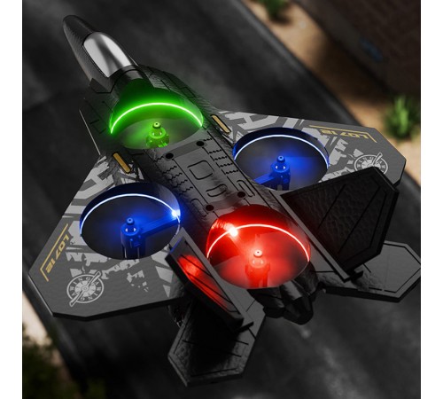 Літак на радіокеруванні SCHE L0712 Aerobatic (with two remote controls) Gray