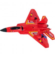 Літак на радіокеруванні SCHE HW32 F22 Fighter Red