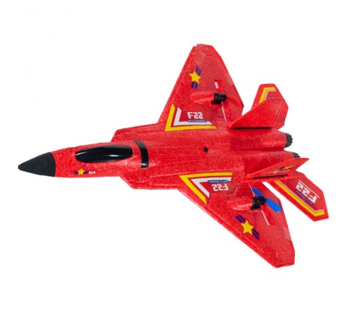Літак на радіокеруванні SCHE HW32 F22 Fighter Red