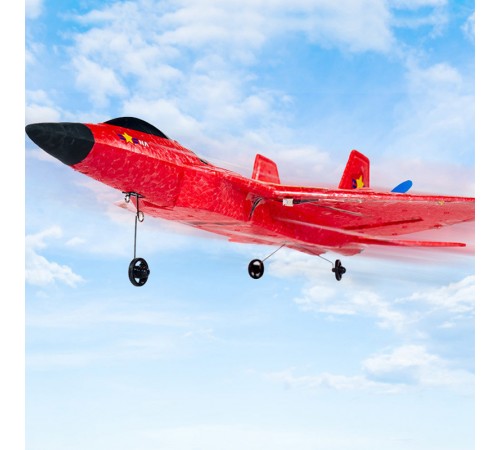 Літак на радіокеруванні SCHE HW32 F22 Fighter Red