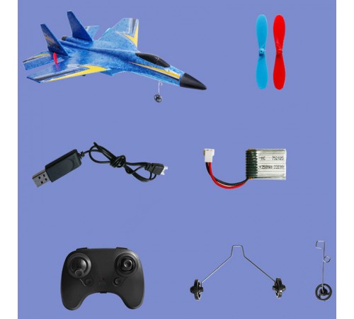 Літак на радіокеруванні SCHE HW33 New Foam Blue Літак на радіокеруванні SCHE HW33 New Foam Blue