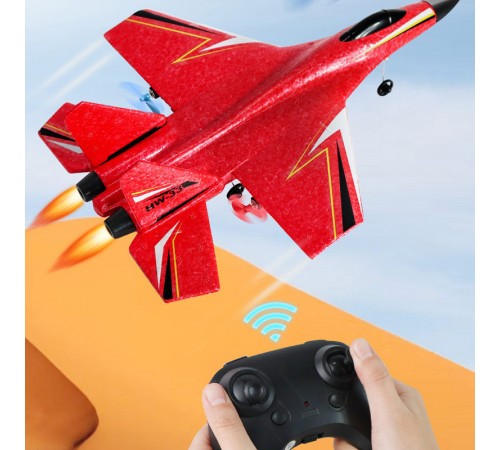 Літак на радіокеруванні SCHE HW33 New Foam Red