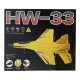 Літак на радіокеруванні SCHE HW33 New Foam Yellow