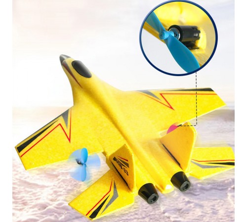 Літак на радіокеруванні SCHE HW33 New Foam Yellow Літак на радіокеруванні SCHE HW33 New Foam Yellow