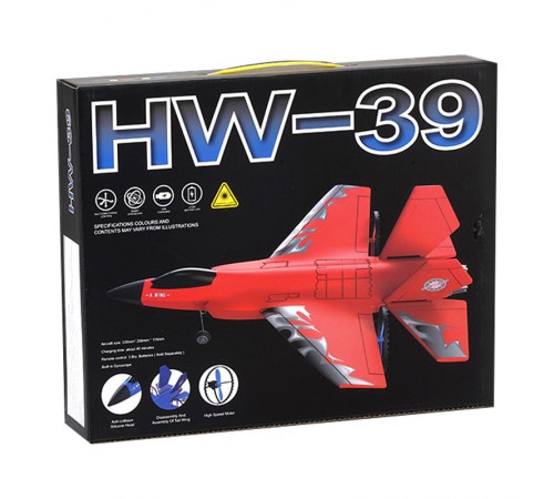 Літак на радіокеруванні SCHE HW39 F35 Fighter Red Літак на радіокеруванні SCHE HW39 F35 Fighter Red