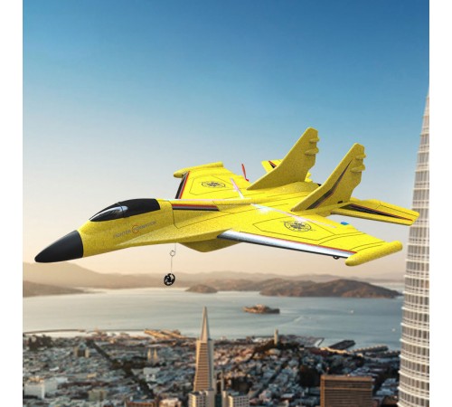 Літак на радіокеруванні SCHE HW37 New Foam Yellow Літак на радіокеруванні SCHE HW37 New Foam Yellow