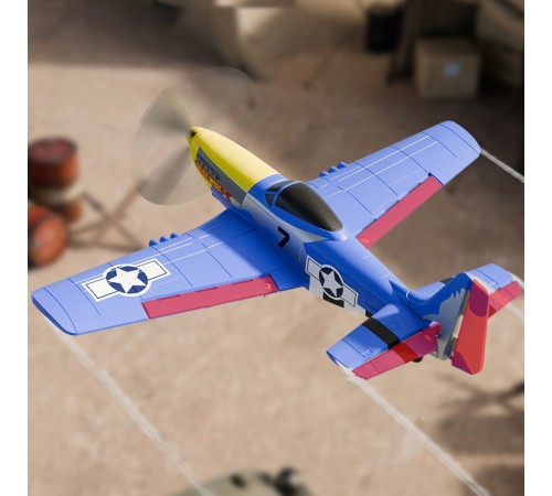 Літак на радіокеруванні SCHE W551 Four-channel Stunt Fighter Blue Літак на радіокеруванні SCHE W551 Four-channel Stunt Fighter Blue