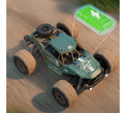 Машинка на радіокеруванні SCHE HW8809 Four-wheel drive high-speed Green