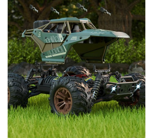Машинка на радіокеруванні SCHE HW8809 Four-wheel drive high-speed Green