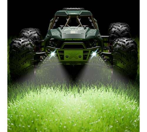 Машинка на радіокеруванні SCHE HW8809 Four-wheel drive high-speed Green