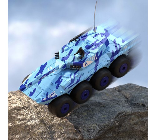 Бронетранспортер-амфібія на радіокеруванні SCHE Y1802 Blue
