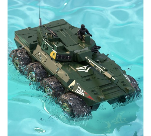 Бронетранспортер-амфібія на радіокеруванні SCHE Y1802 Green
