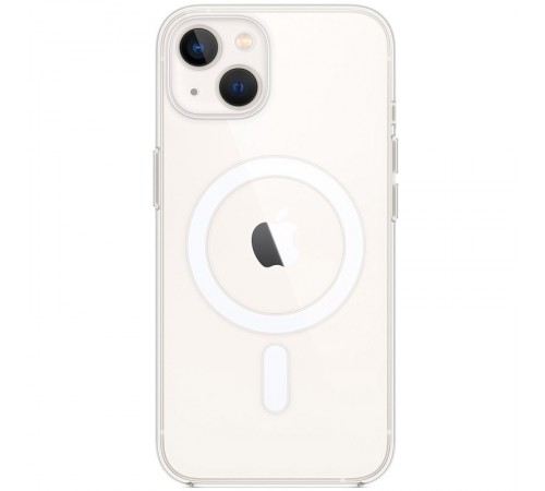 Чохол Clear Case (AAA) with MagSafe and Animation для Apple iPhone 13 (6.1") Clear