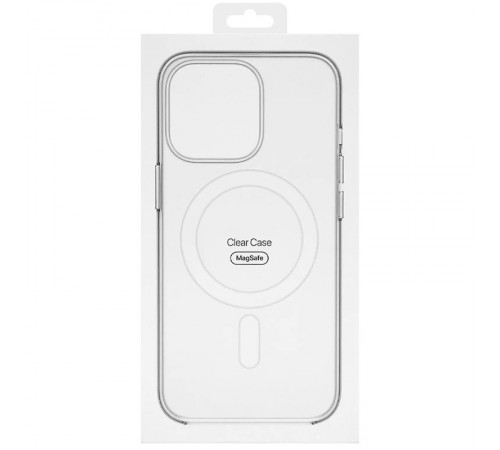 Чохол Clear Case (AAA) with MagSafe and Animation для Apple iPhone 13 (6.1") Clear