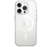 Чохол Clear Case (AAA) with MagSafe and Animation для Apple iPhone 16 Pro (6.3") Clear