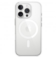 Чохол Clear Case (AAA) with MagSafe and Animation для Apple iPhone 16 Pro (6.3") Clear