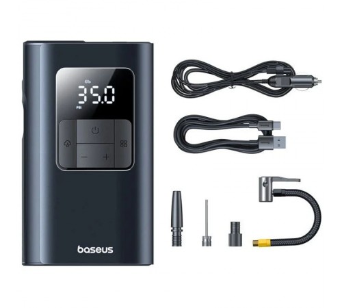 Портативний насос Baseus PrimeTrip VA1 2-in-1 1750 mAh (C11169001121-00) Cosmic Black Портативний насос Baseus PrimeTrip VA1 2-in-1 1750 mAh (C11169001121-00) Cosmic Black