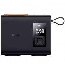 Автомобільний насос Baseus Mega EnergyPump Series Dual Cylinder 6000 mAh (CRNL060001) Black