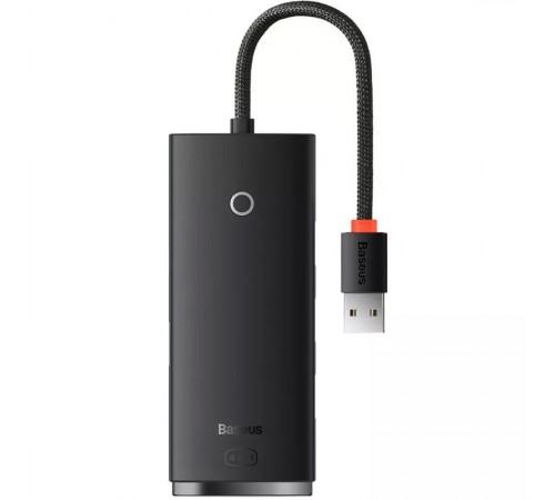 Перехідник HUB Baseus Lite Series 4in1 (USB-A to USB3.0*4) (0.25m) (WKQX03) Black Перехідник HUB Baseus Lite Series 4in1 (USB-A to USB3.0*4) (0.25m) (WKQX03) Black