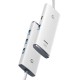 Перехідник HUB Baseus Lite Series 4in1 (USB-A to USB3.0*4) (0.25m) (WKQX03) White