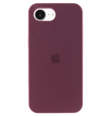 Чохол Silicone Case Full Protective (AA) для Apple iPhone 16e (6.1") Бордовий / Plum