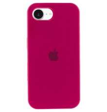 Чохол Silicone Case Full Protective (AA) для Apple iPhone 16e (6.1") Червоний / Rose Red