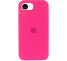 Чохол Silicone Case Full Protective (AA) для Apple iPhone 16e (6.1") Рожевий / Barbie pink