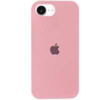 Чохол Silicone Case Full Protective (AA) для Apple iPhone 16e (6.1") Рожевий / Light pink