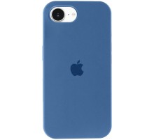 Чохол Silicone Case Full Protective (AA) для Apple iPhone 16e (6.1") Синій / Blue Jay