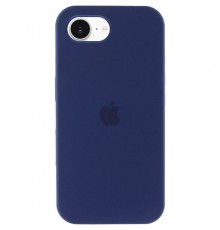 Чохол Silicone Case Full Protective (AA) для Apple iPhone 16e (6.1") Синій / Deep navy