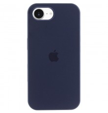Чохол Silicone Case Full Protective (AA) для Apple iPhone 16e (6.1") Темно-синій / Midnight blue