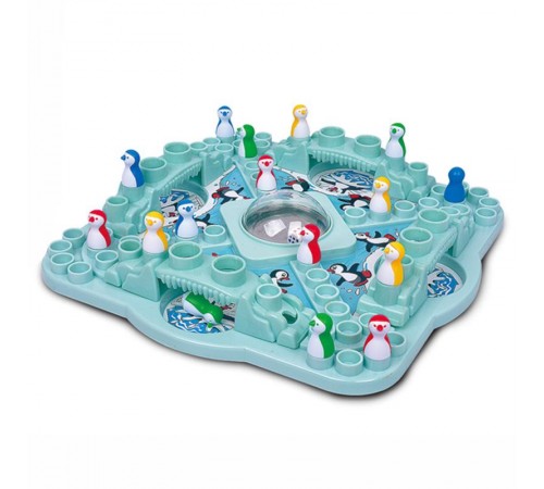 Настільна інтерактивна гра Ummi 707-36 Pop N Drop Penguins Game Blue Настільна інтерактивна гра Ummi 707-36 Pop N Drop Penguins Game Blue