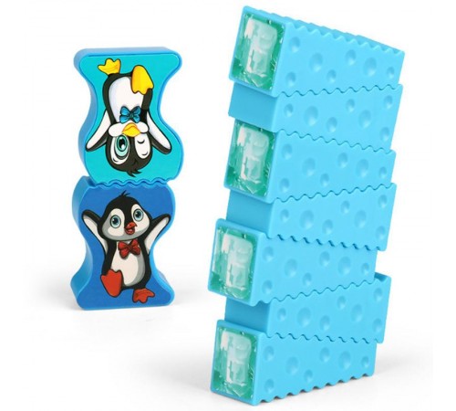 Настільна інтерактивна гра Ummi 707-B18 Penguin Ice-stacking Game Blue Настільна інтерактивна гра Ummi 707-B18 Penguin Ice-stacking Game Blue