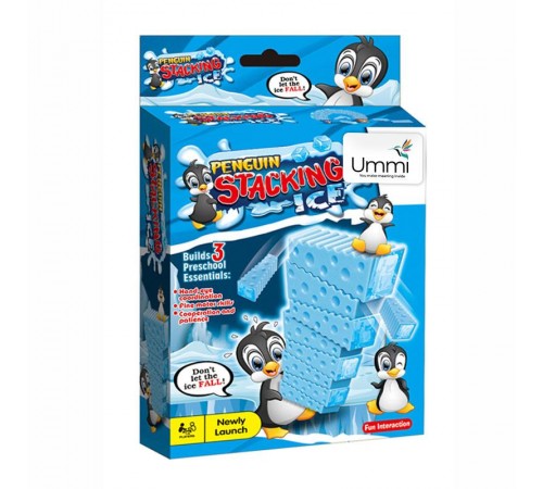 Настільна інтерактивна гра Ummi 707-B18 Penguin Ice-stacking Game Blue Настільна інтерактивна гра Ummi 707-B18 Penguin Ice-stacking Game Blue