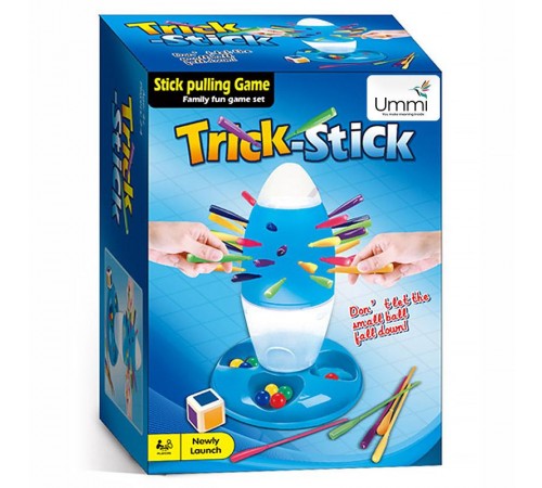 Настільна інтерактивна гра Ummi 707-136 Trick-Stick pulling Game Blue Настільна інтерактивна гра Ummi 707-136 Trick-Stick pulling Game Blue