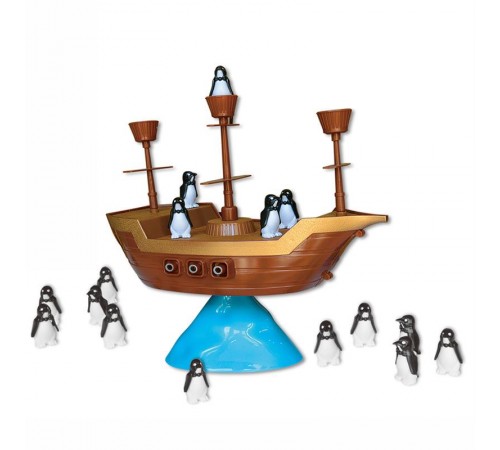 Настільна інтерактивна гра Ummi 707-61 Pirate Boat Balancing Game Brown Настільна інтерактивна гра Ummi 707-61 Pirate Boat Balancing Game Brown