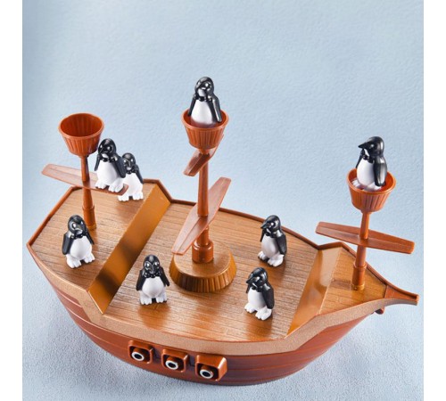 Настільна інтерактивна гра Ummi 707-61 Pirate Boat Balancing Game Brown Настільна інтерактивна гра Ummi 707-61 Pirate Boat Balancing Game Brown