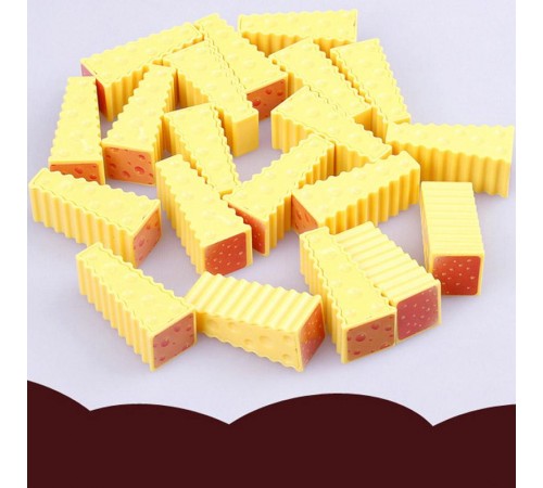 Настільна інтерактивна гра Ummi 707-B19 Mouse Stacking Cakes Game Yellow Настільна інтерактивна гра Ummi 707-B19 Mouse Stacking Cakes Game Yellow