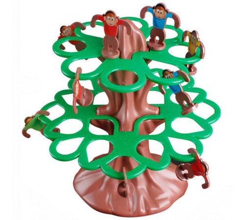 Настільна інтерактивна гра Ummi 707-31 Jumping Monkeys Game Brown / Green Настільна інтерактивна гра Ummi 707-31 Jumping Monkeys Game Brown / Green