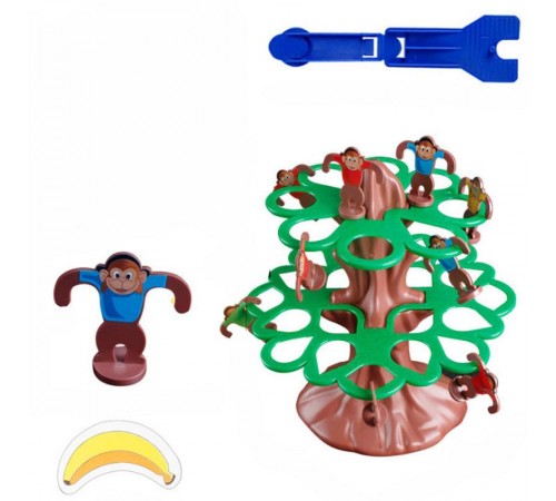 Настільна інтерактивна гра Ummi 707-31 Jumping Monkeys Game Brown / Green Настільна інтерактивна гра Ummi 707-31 Jumping Monkeys Game Brown / Green