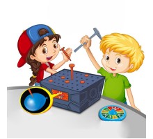 Настільна інтерактивна гра Ummi 707-88 Nail Hammering Game Blue