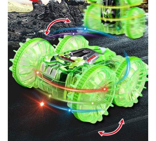 Машинка-амфібія на радіокеруванні YL-103 2.4G Transparent green