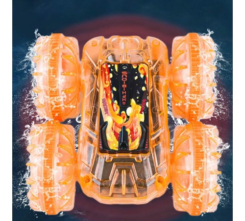Машинка-амфібія на радіокеруванні YL-103 2.4G Transparent orange