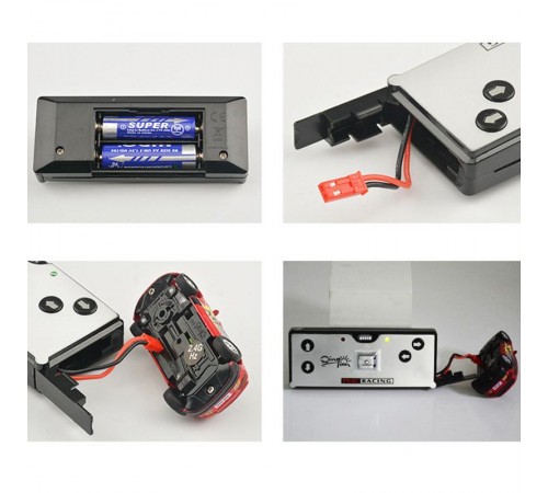 Дріфт-машинка на радіокеруванні Mini RC 666 2.4G Orange / Red