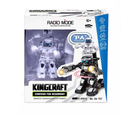 Робот-боксер на радіокеруванні Kingcraft 777-615 Black