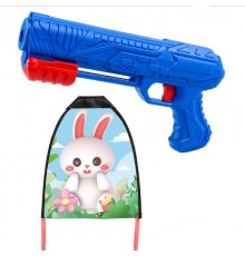 Дитячий пістолет-повітряний змій 592 Rabbit / Blue