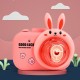 Фотокамера-генератор мильних бульбашок 9996 Children's camera Rabbit / Pink